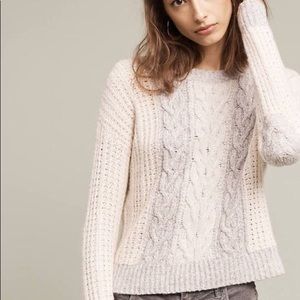 Anthropologie Sleeping on Snow Marie Cabled